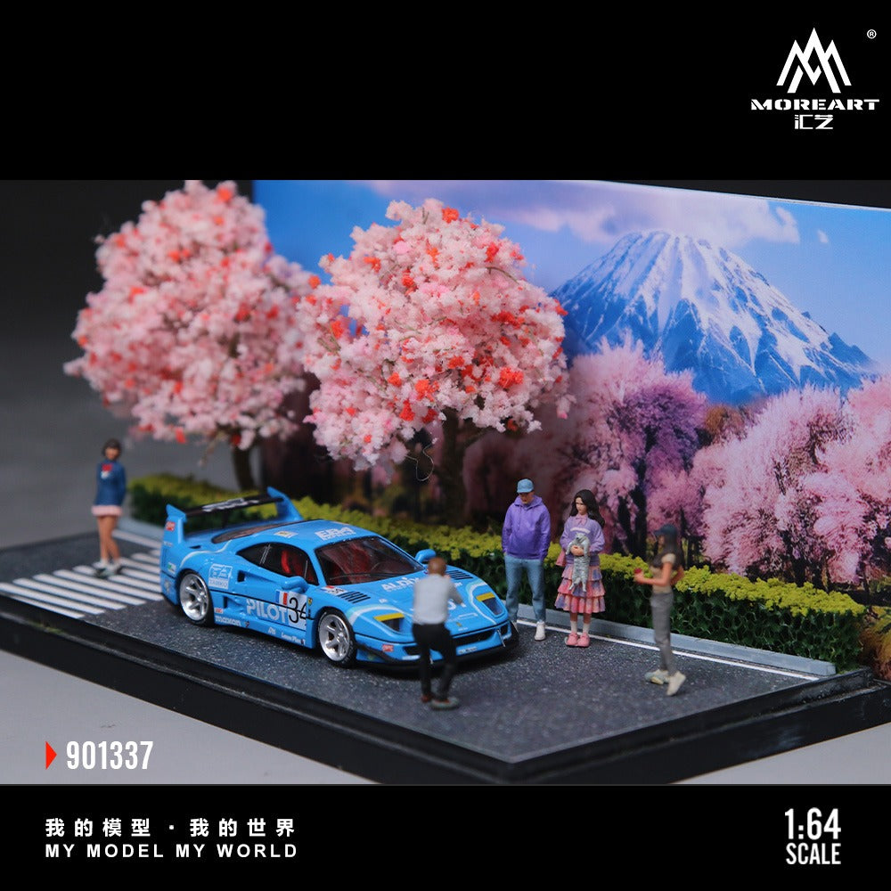 MoreArt 1:64 Spring Special Offer - Fuji Cherry Scenery Scene