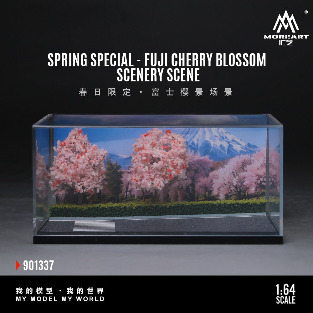 MoreArt 1:64 Spring Special Offer - Fuji Cherry Scenery Scene