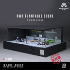 MoreArt 1:64 RWB Turntable Scene Simulation Model