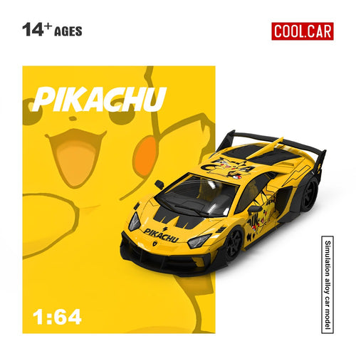 Cool Car Lamborghini GTEVO Pikachu