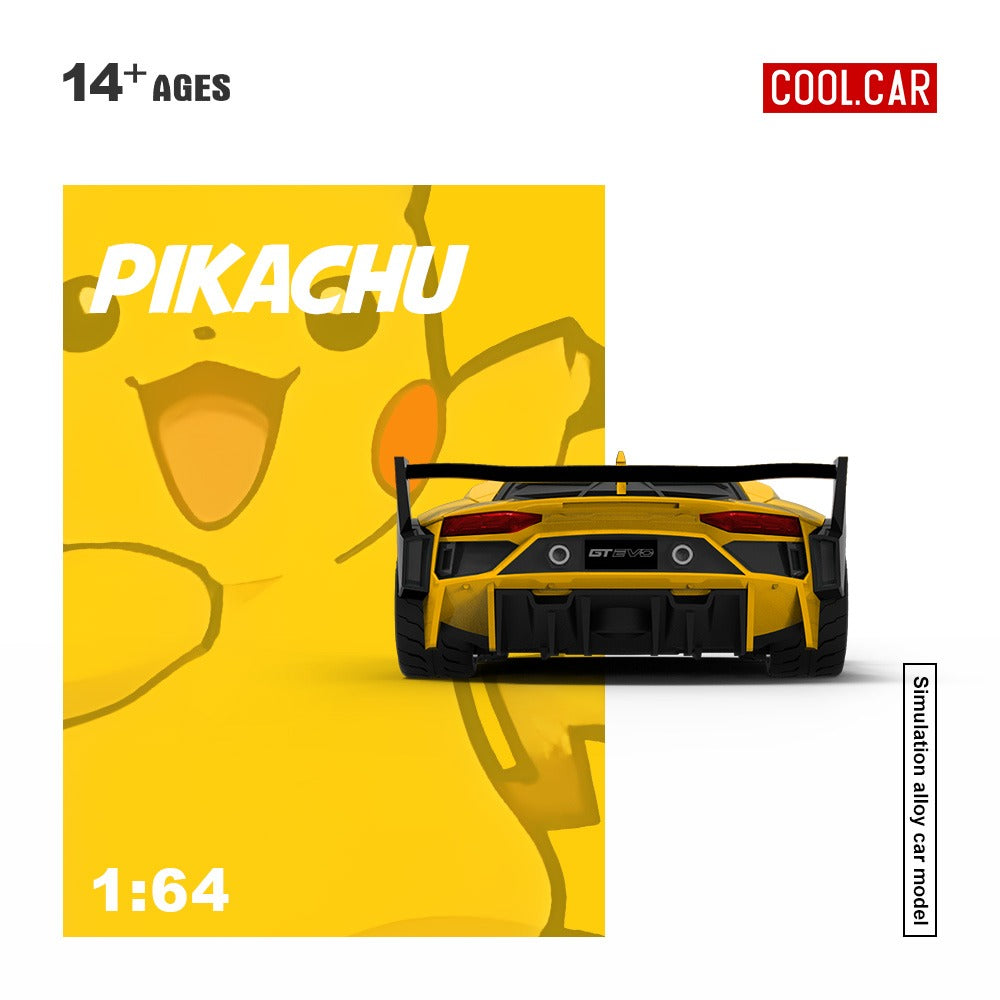 Cool Car Lamborghini GTEVO Pikachu
