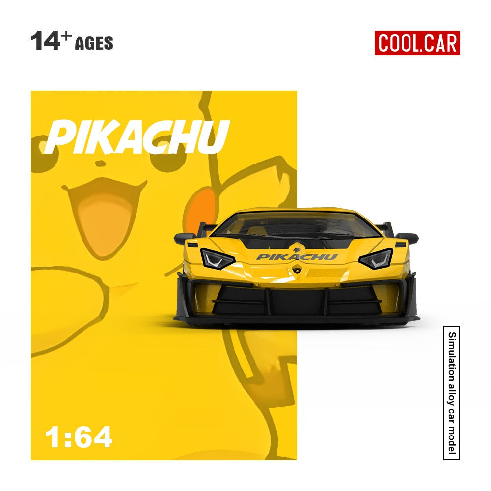 Cool Car Lamborghini GTEVO Pikachu