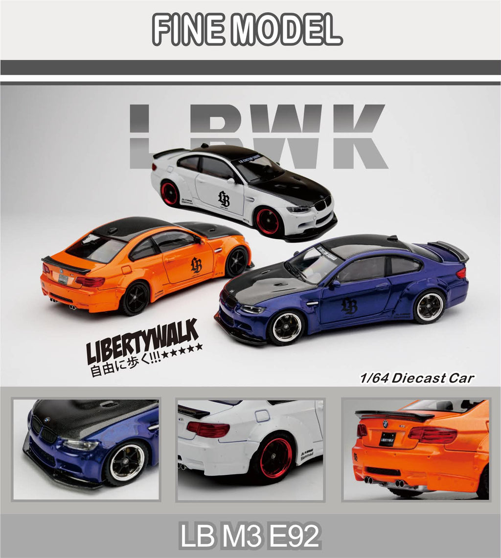 Fine Model 1/64  LB Modified BMW M3 E92