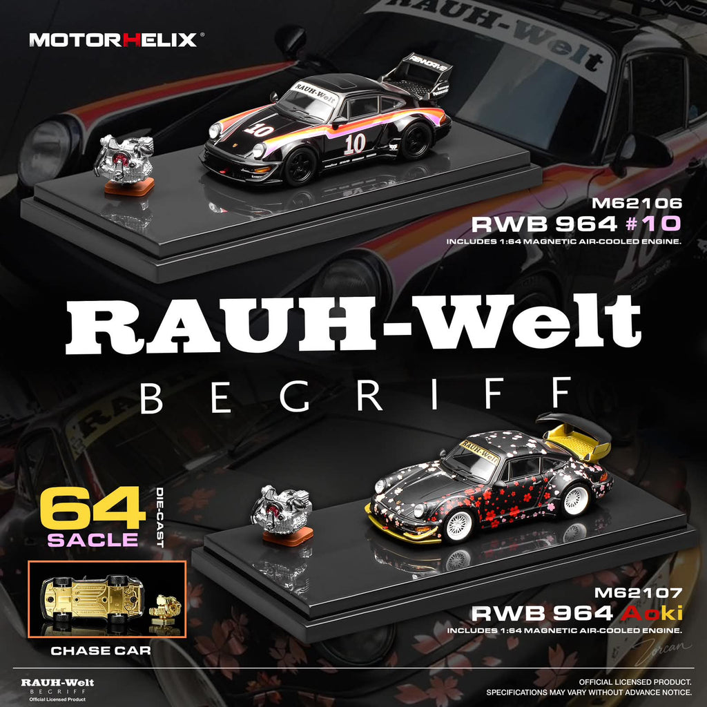 MOTORHELIX 1/64 RWB 964