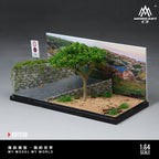 MoreArt 1:64 Scenic miniature scene of rural hill road