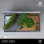 MoreArt 1:64 Scenic miniature scene of rural hill road