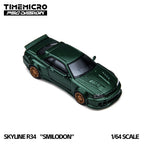 TimeMicro × PSC DESIGN 1:64 R34 "Smilodon" Millennium Jade & Dark Green