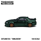TimeMicro × PSC DESIGN 1:64 R34 "Smilodon" Millennium Jade & Dark Green