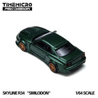 TimeMicro × PSC DESIGN 1:64 R34 "Smilodon" Millennium Jade & Dark Green