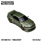 TimeMicro × PSC DESIGN 1:64 R34 "Smilodon" Millennium Jade & Dark Green