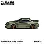 TimeMicro × PSC DESIGN 1:64 R34 "Smilodon" Millennium Jade & Dark Green