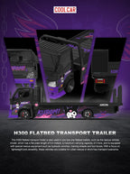 COOLCAR H300 flatbed transport trailer - Kuromi