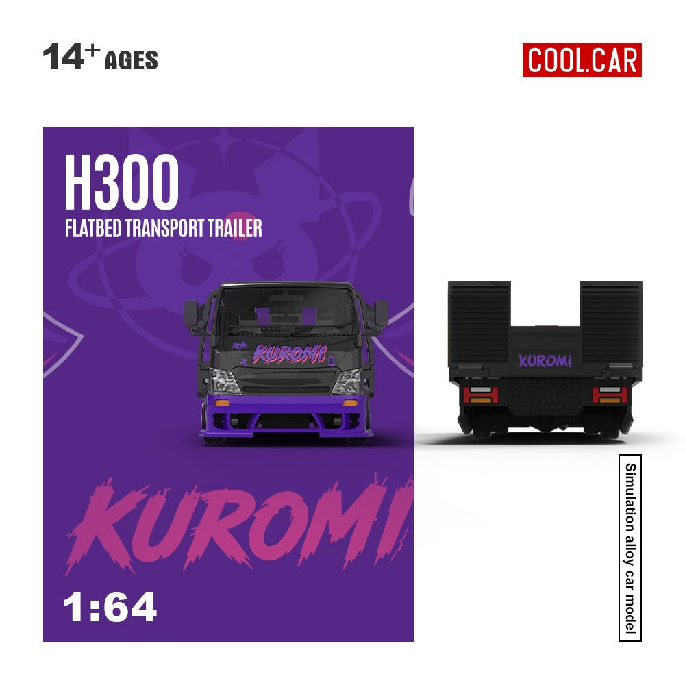 COOLCAR H300 flatbed transport trailer - Kuromi