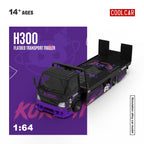 COOLCAR H300 flatbed transport trailer - Kuromi