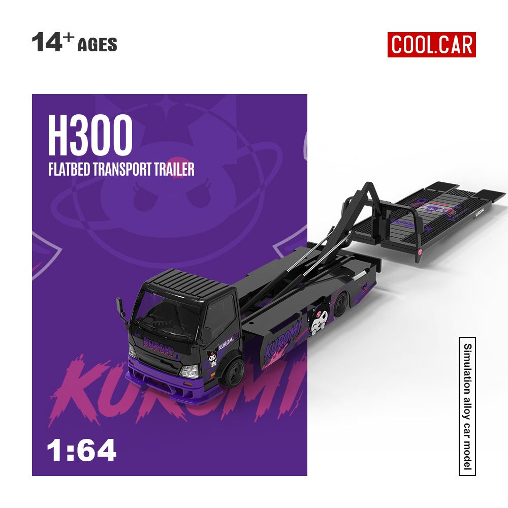 COOLCAR H300 flatbed transport trailer - Kuromi
