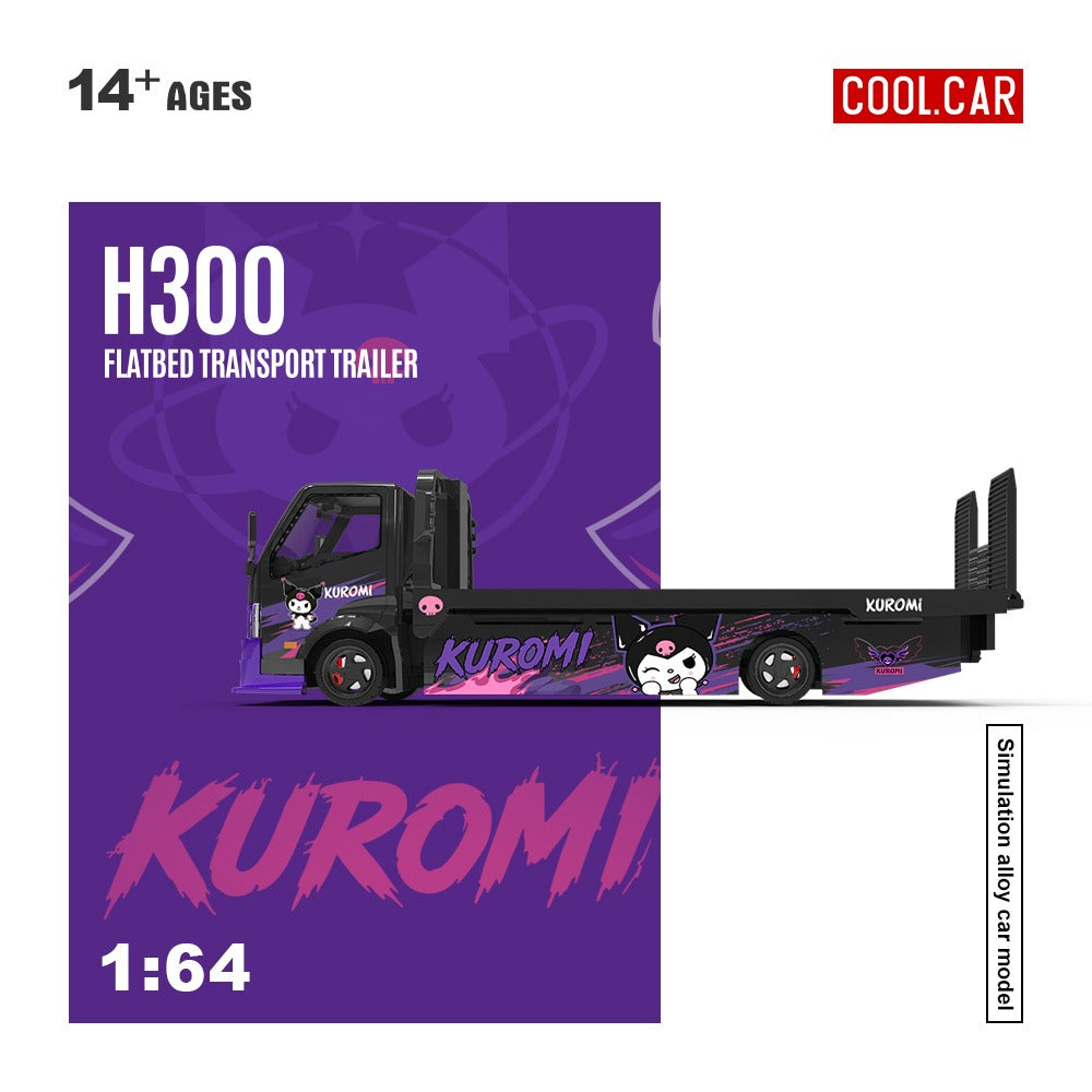 COOLCAR H300 flatbed transport trailer - Kuromi