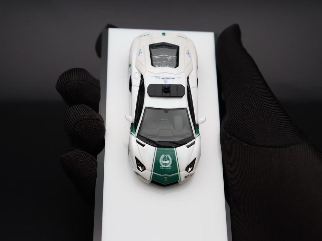 VMB 1/64 Aventador LP700-4 Dubai Police Car Livery