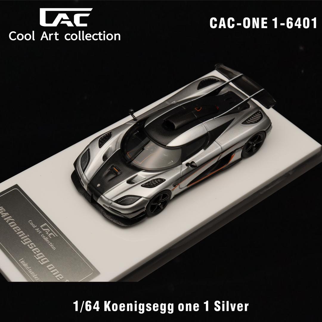 VMB CoolArtCollection 1/64 Koenigsegg one 1 Silver