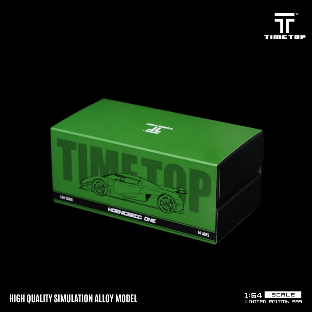 TIME TOP 1: 64 KONISEGONE1 Simulation Alloy Car Model
