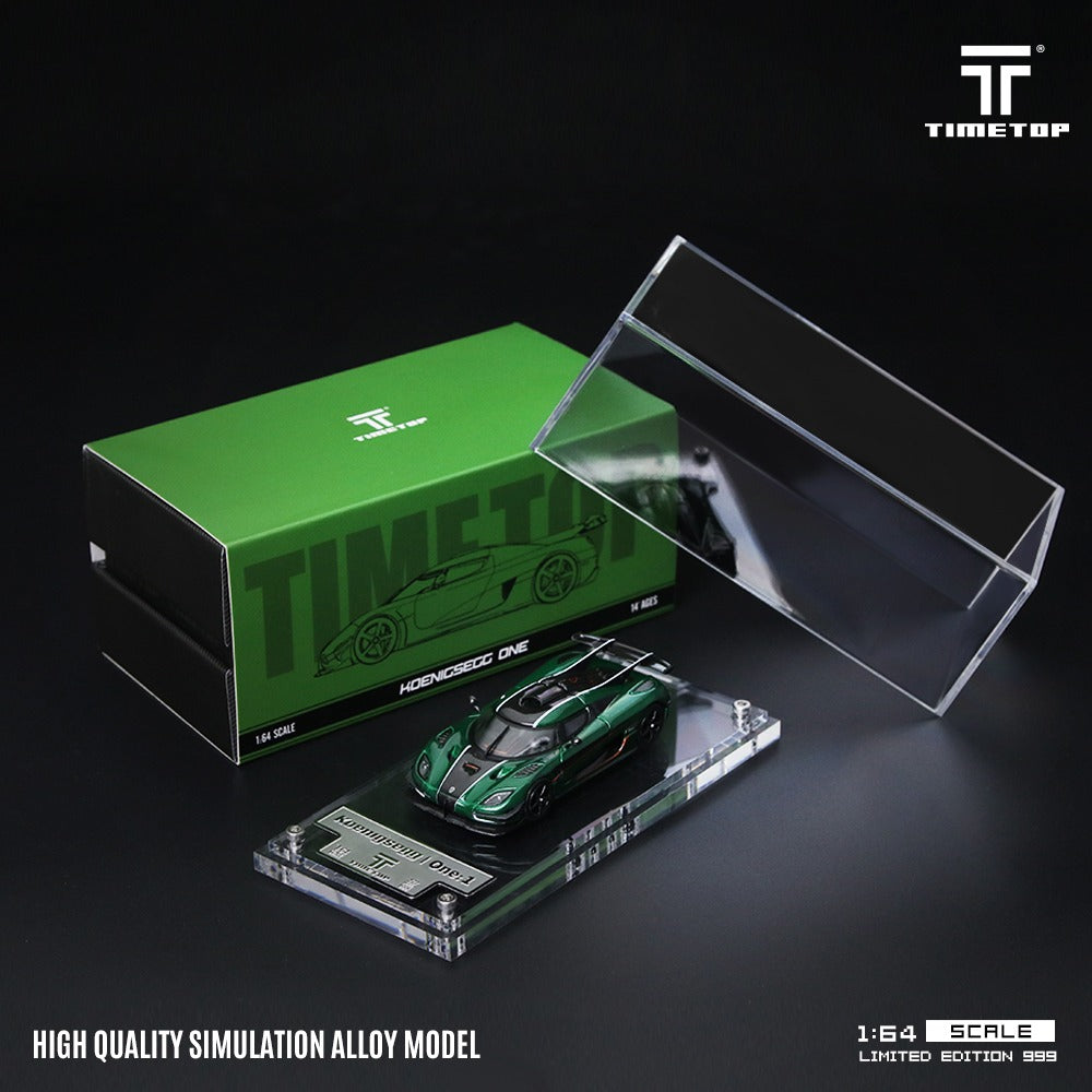 TIME TOP 1: 64 KONISEGONE1 Simulation Alloy Car Model