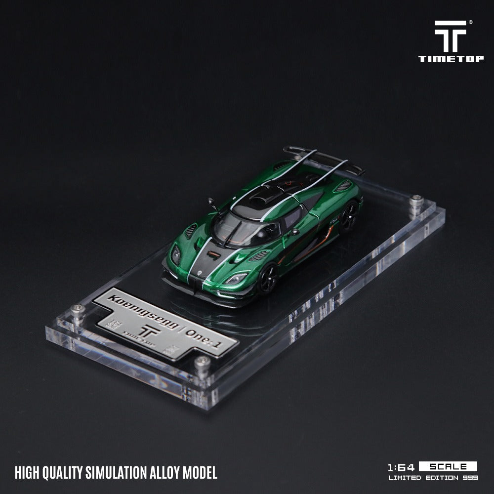 TIME TOP 1: 64 KONISEGONE1 Simulation Alloy Car Model