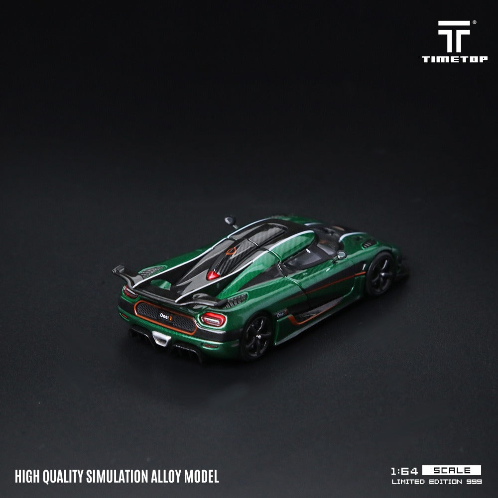 TIME TOP 1: 64 KONISEGONE1 Simulation Alloy Car Model