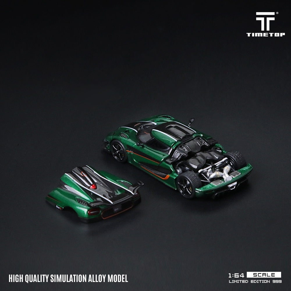 TIME TOP 1: 64 KONISEGONE1 Simulation Alloy Car Model