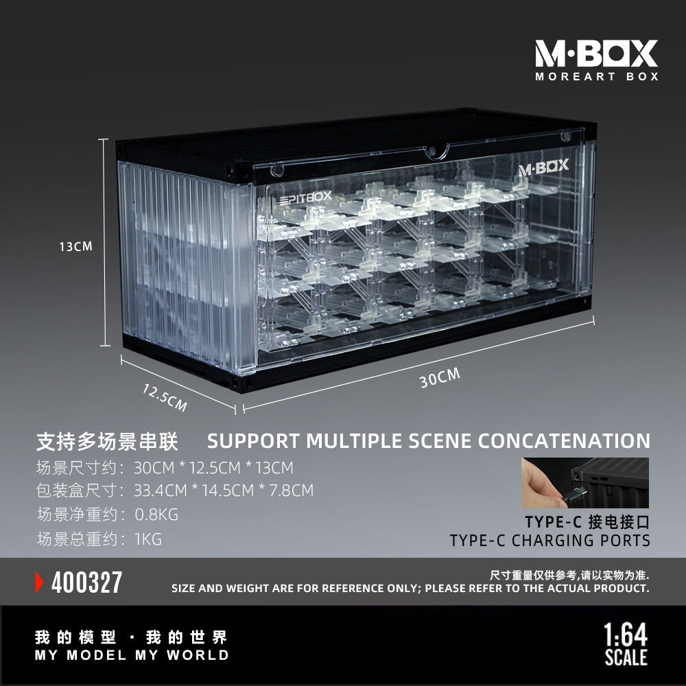 MBOX container model storage scene simulation model
