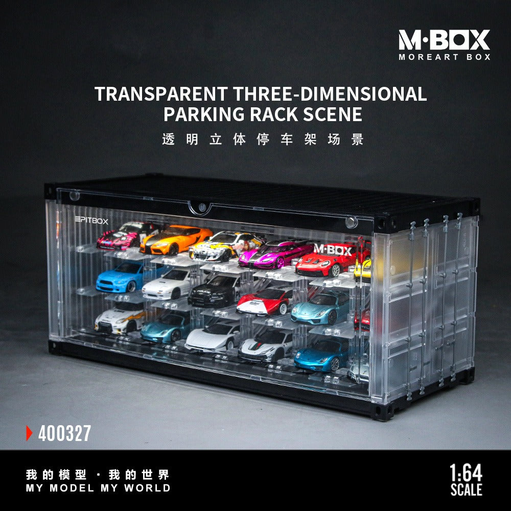 MBOX container model storage scene simulation model