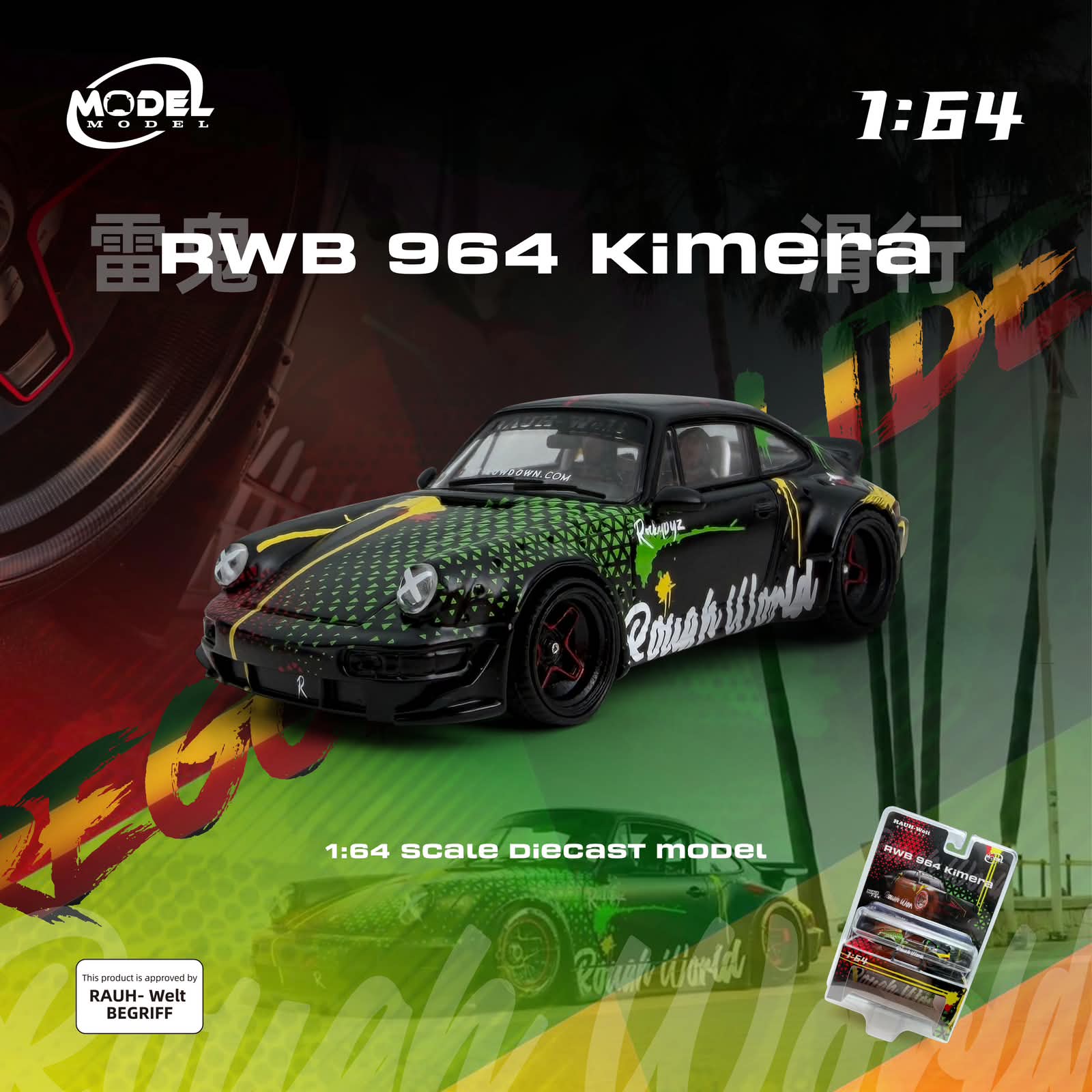 Modelmodel - 1/64 RWB 930