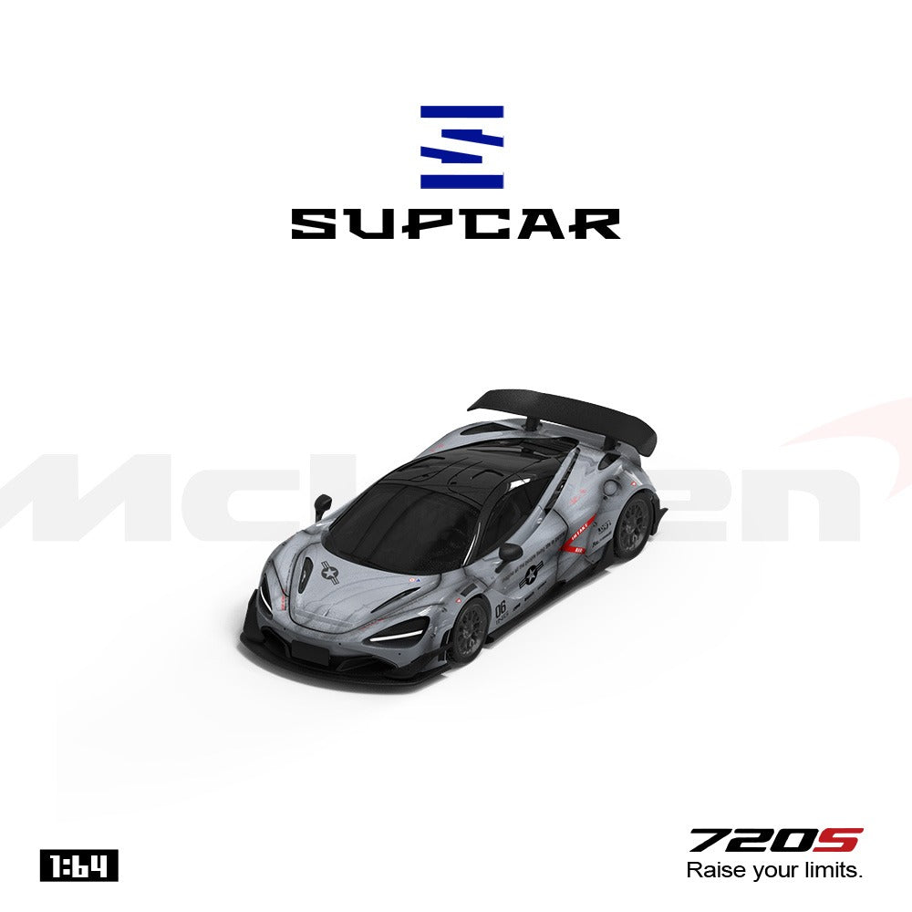 SUPCAR 1:64 McLaren 720S Grey Shadow