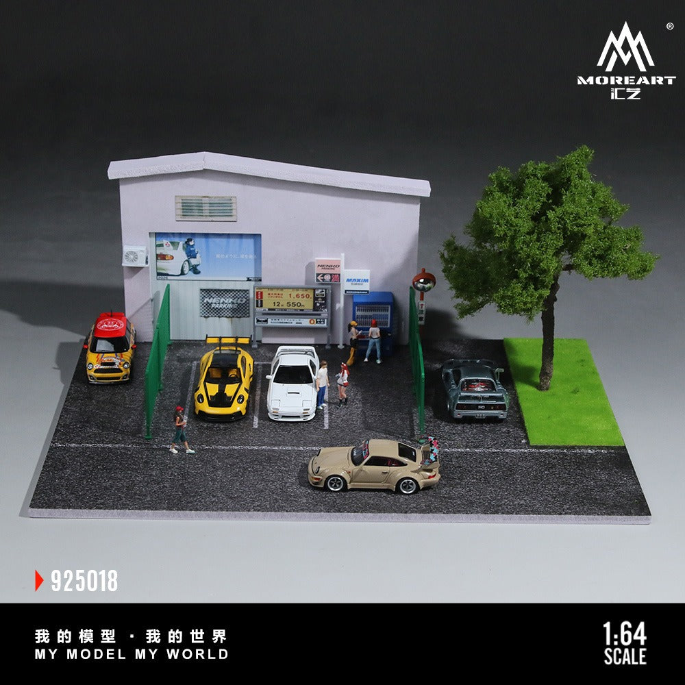 MoreArt1:64 Ranzi Coffee Shop’s Internet-famous Check-in Spot Simulation Model
