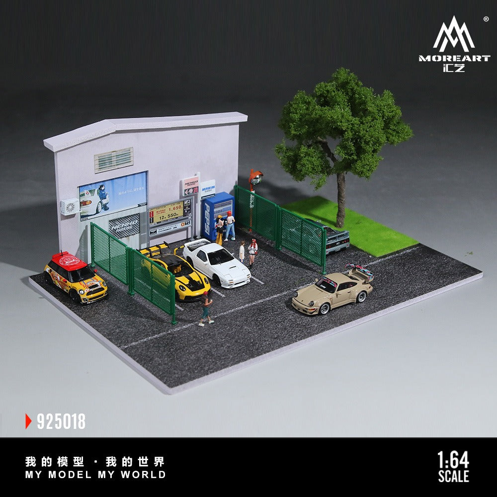 MoreArt1:64 Ranzi Coffee Shop’s Internet-famous Check-in Spot Simulation Model