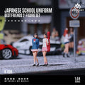 MoreArt 1:64 Japanese-style school uniform best friend double doll set