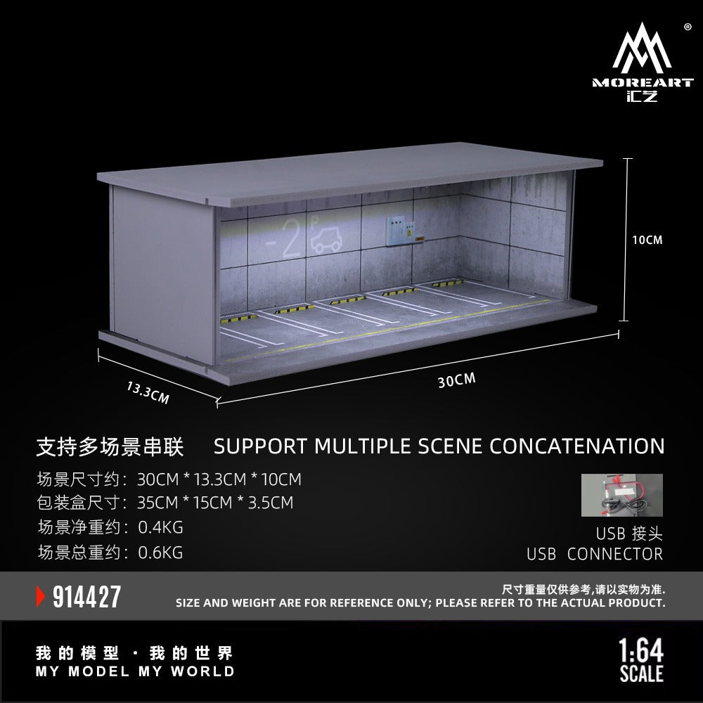 MoreArt 1:64 Themed Lighting Assembly Scene Model