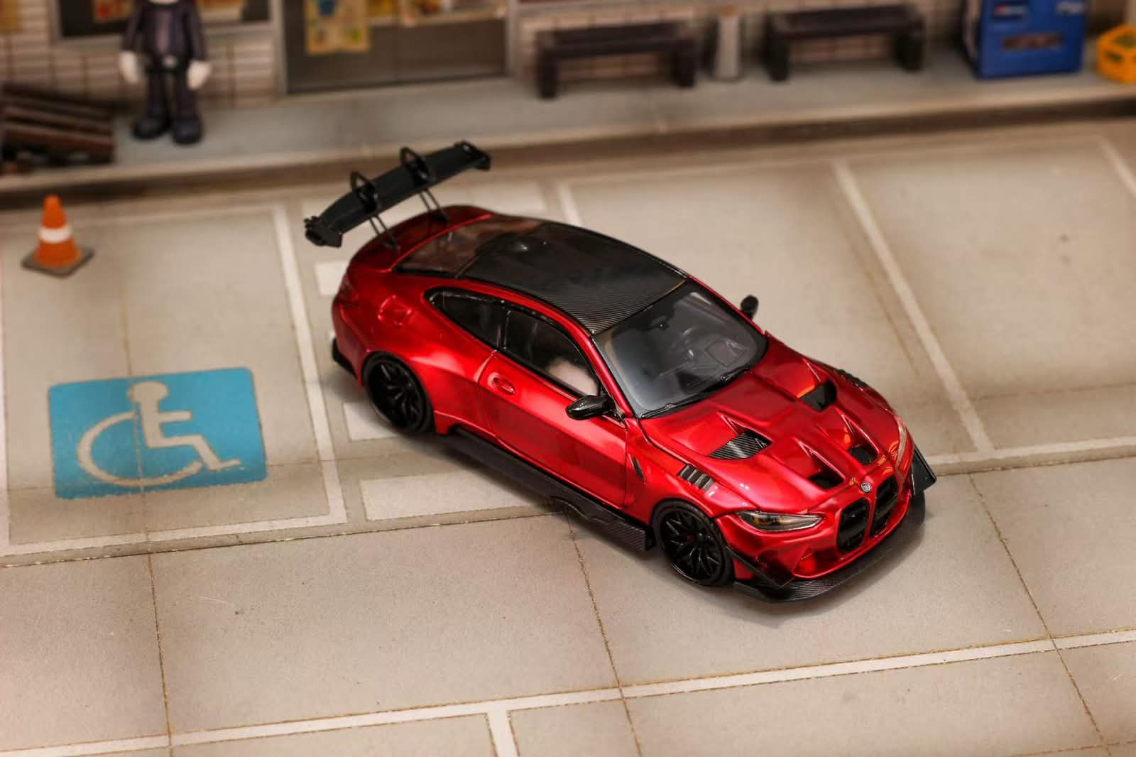 Street Weapon SW 1/64 M4 Flossmann Full Widebody Kit G82 GTR