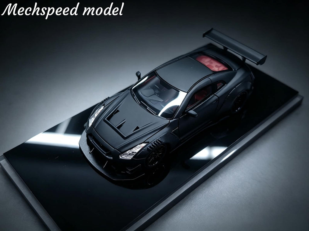 Mechspeed 1/64 GT-R R35 LB Modified Resin Model.