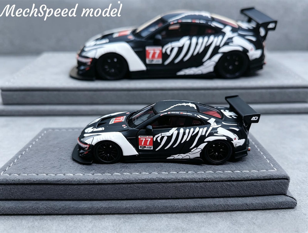 Mechspeed 1/64 GT-R R35 LB Modified Resin Model.