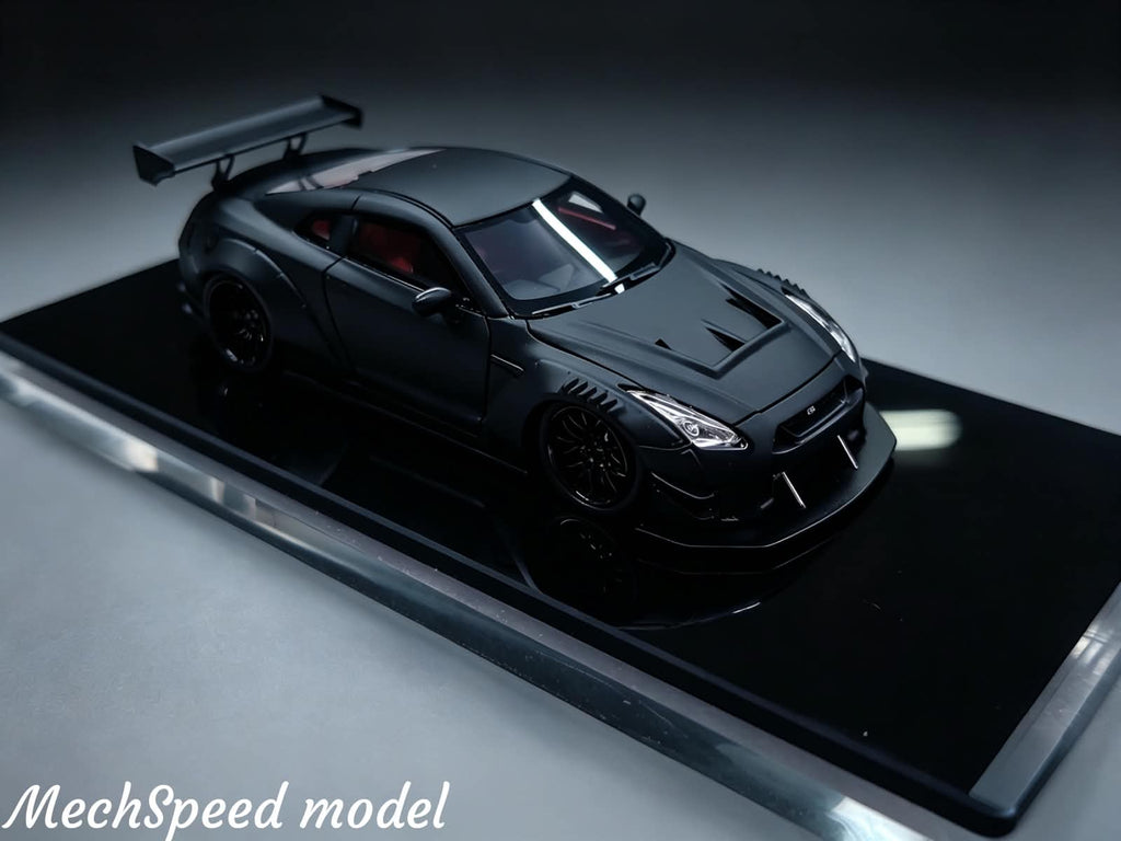 Mechspeed 1/64 GT-R R35 LB Modified Resin Model.