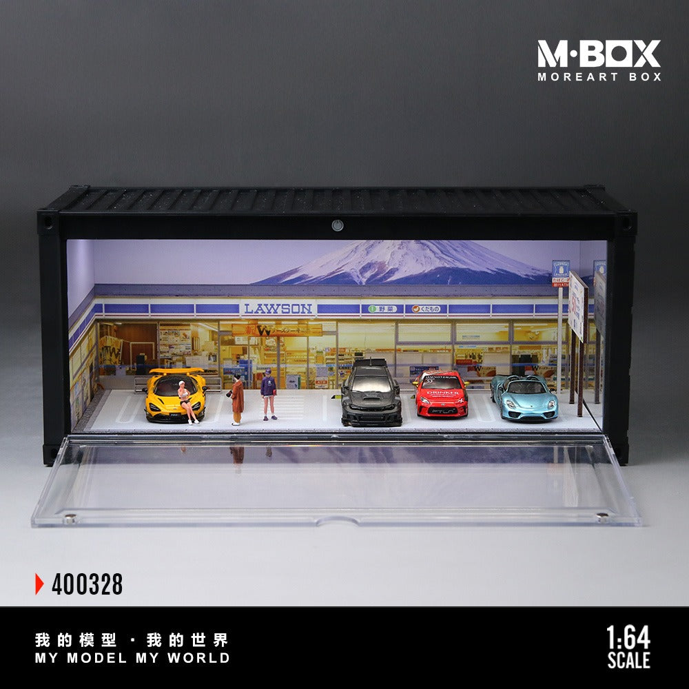MBOX container model storage scene simulation model