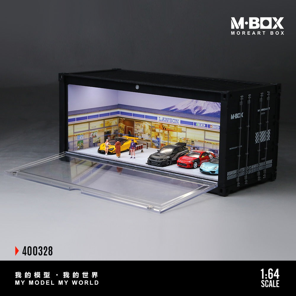 MBOX container model storage scene simulation model