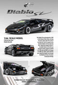 Micro Turbo 1/64 Lamborghini Diablo SV