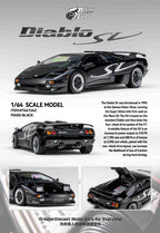 Micro Turbo 1/64 Lamborghini Diablo SV