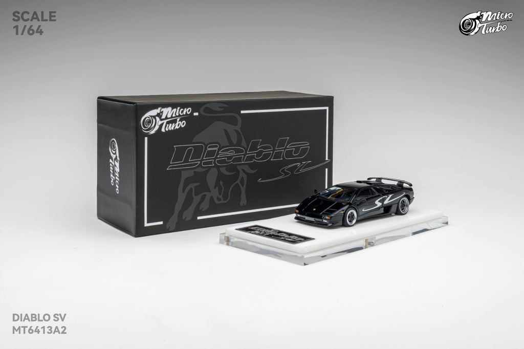 Micro Turbo 1/64 Lamborghini Diablo SV