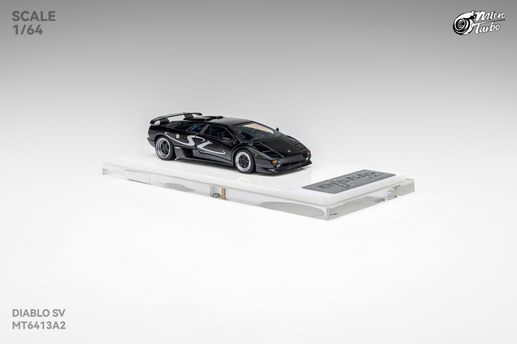 Micro Turbo 1/64 Lamborghini Diablo SV
