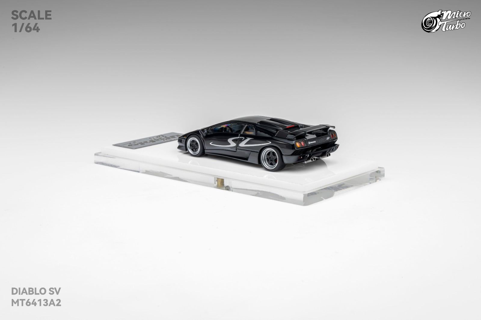 Micro Turbo 1/64 Lamborghini Diablo SV