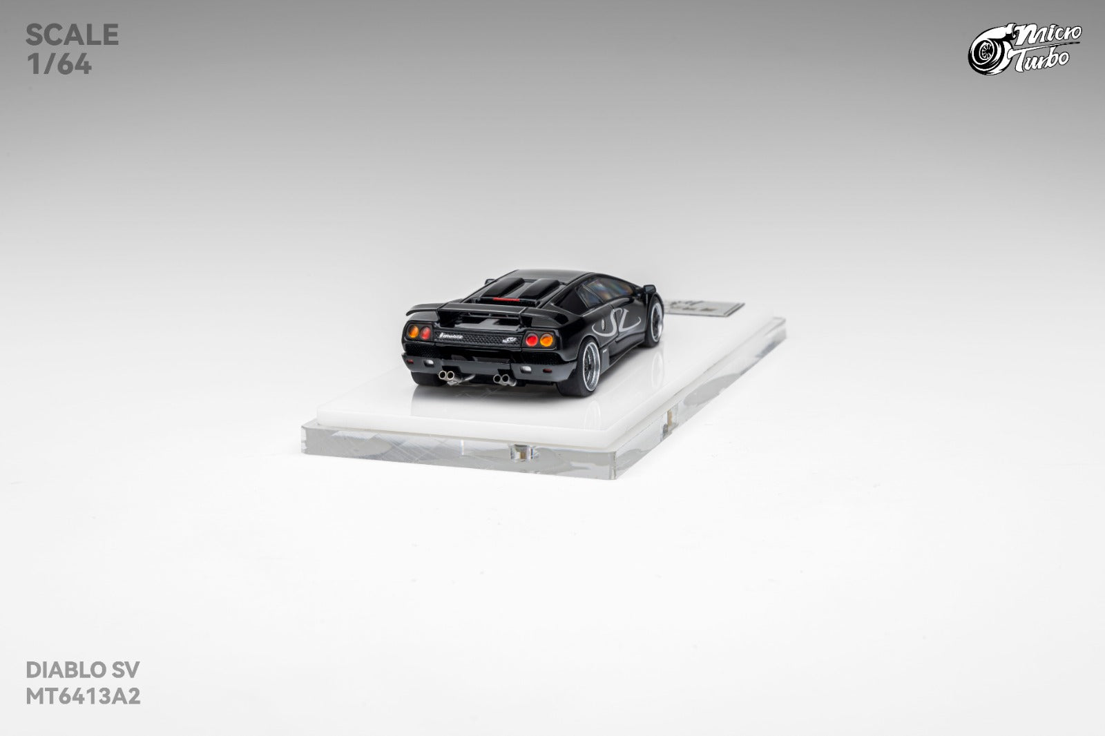 Micro Turbo 1/64 Lamborghini Diablo SV