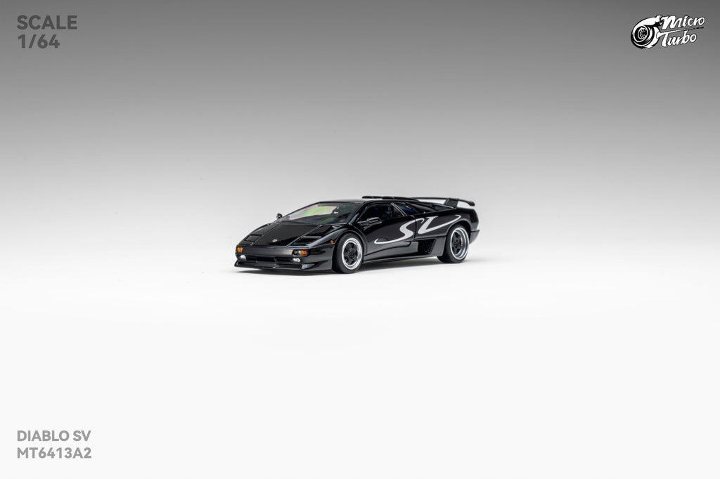 Micro Turbo 1/64 Lamborghini Diablo SV