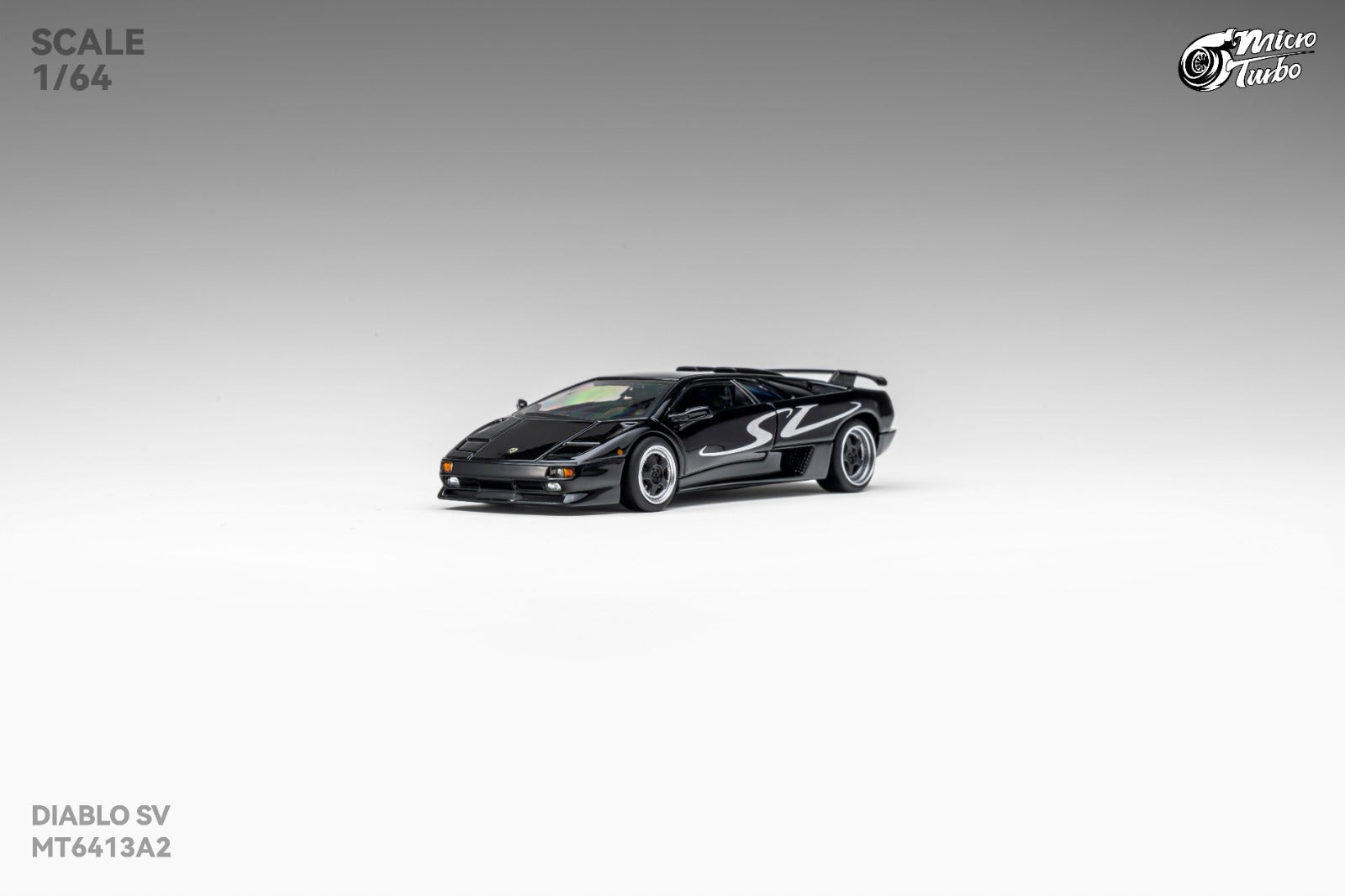 Micro Turbo 1/64 Lamborghini Diablo SV