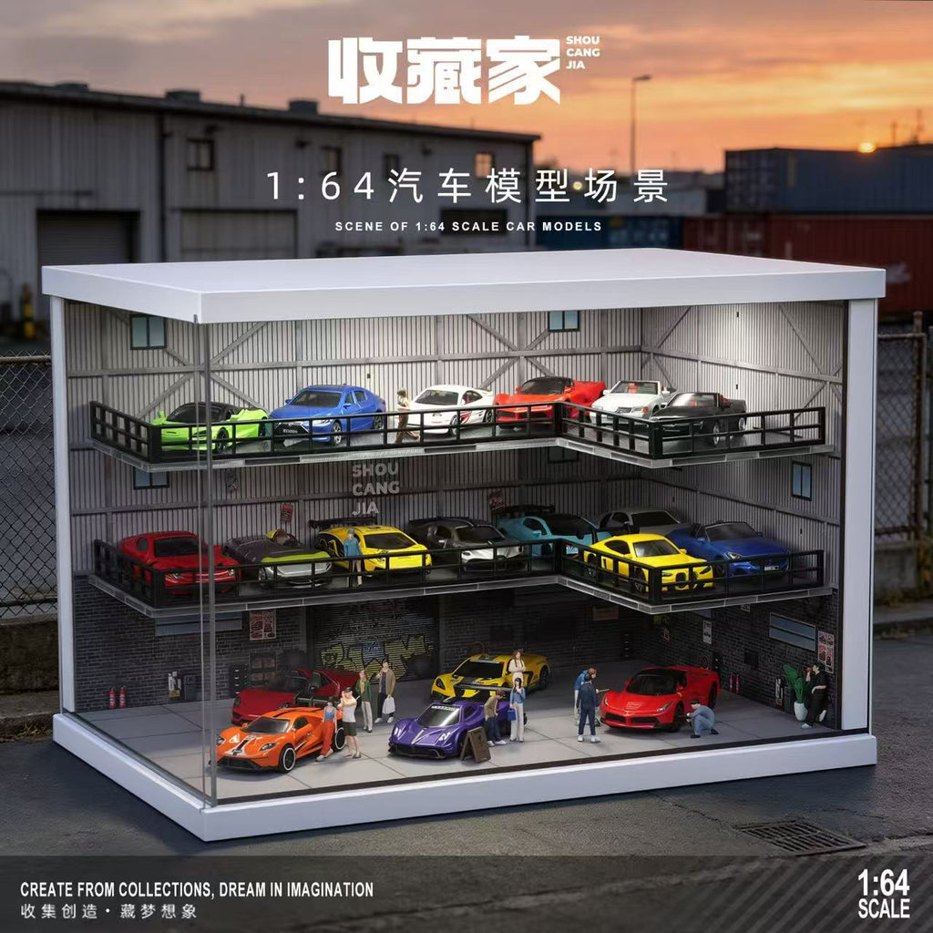 SHOU CANG JIA 1/64 INDUSTRIAL WAREHOUSE